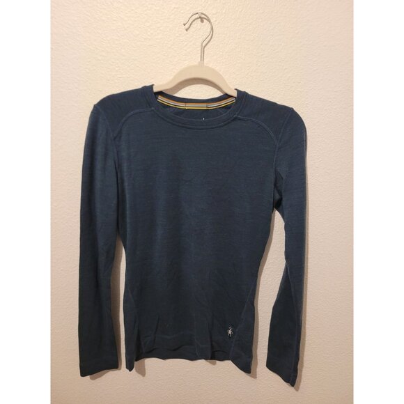 Smartwool Women Baselayer 224 Long Sleeve M Green Outdoor - Picture 1 of 15